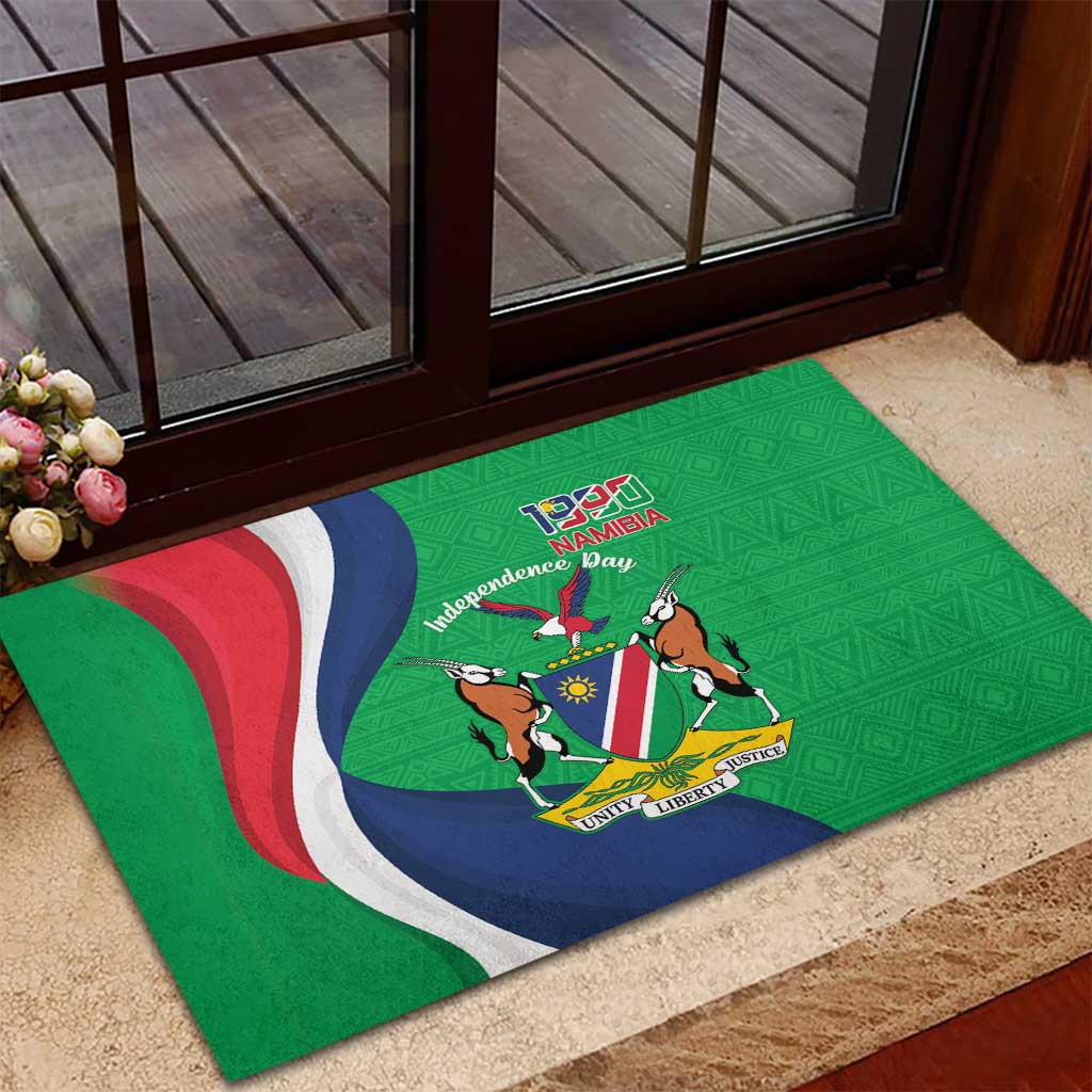Personalised Namibia Rubber Doormat 35th Anniversary Independence Day