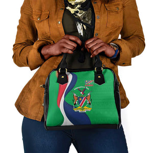 Personalised Namibia Shoulder Handbag 35th Anniversary Independence Day