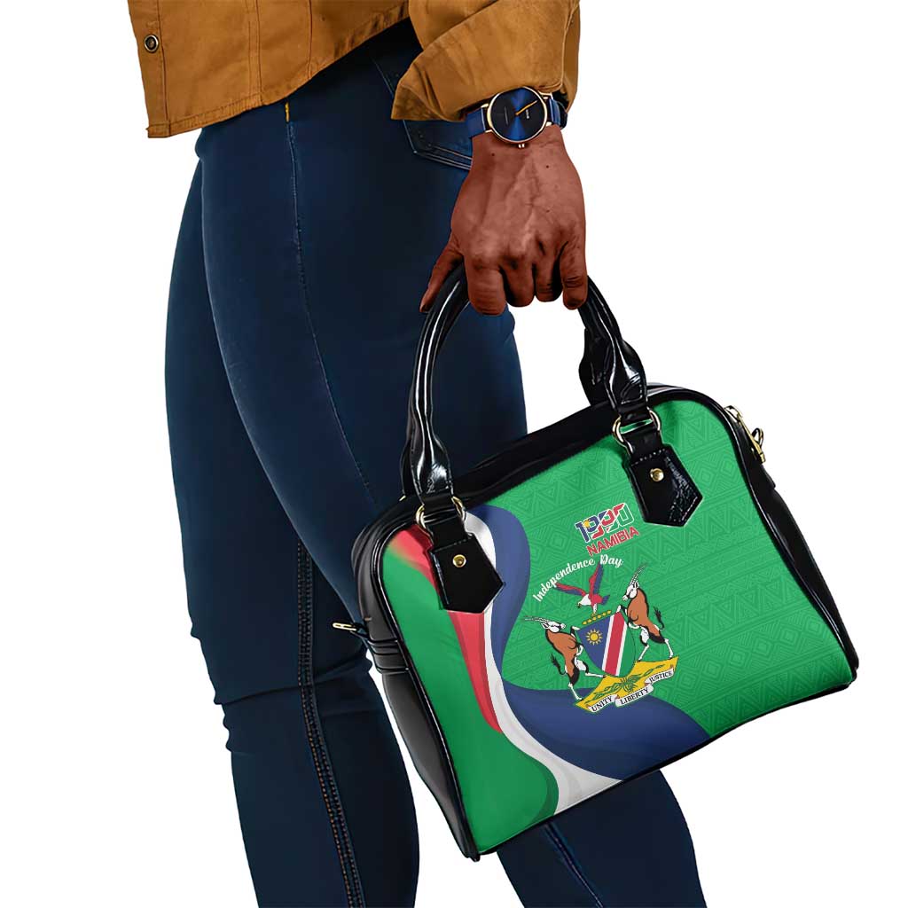 Personalised Namibia Shoulder Handbag 35th Anniversary Independence Day