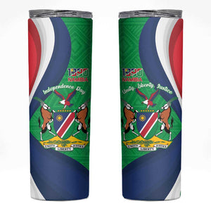 Personalised Namibia Skinny Tumbler 35th Anniversary Independence Day