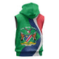 Personalised Namibia Sleeveless Hoodie 35th Anniversary Independence Day - African Pride