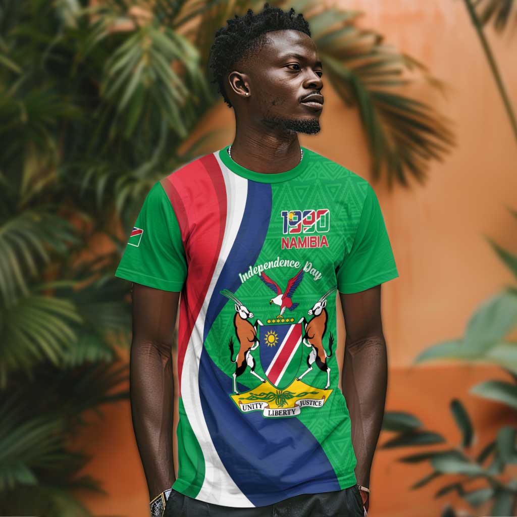 Personalised Namibia T shirt 35th Anniversary Independence Day