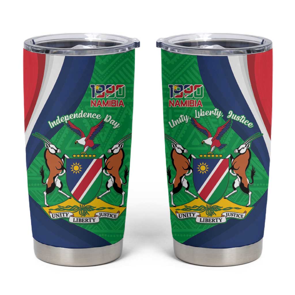 Personalised Namibia Tumbler Cup 35th Anniversary Independence Day