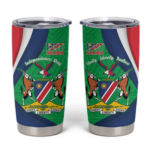 Personalised Namibia Tumbler Cup 35th Anniversary Independence Day