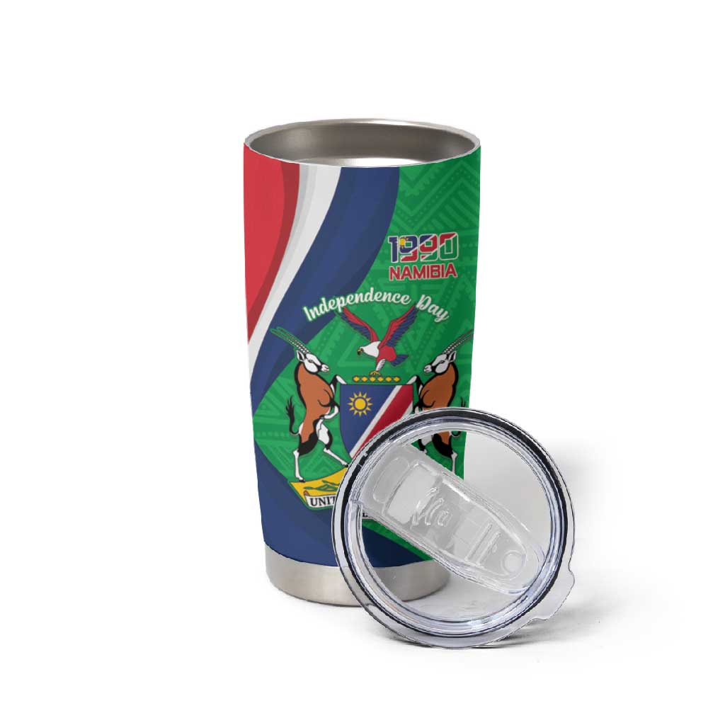 Personalised Namibia Tumbler Cup 35th Anniversary Independence Day