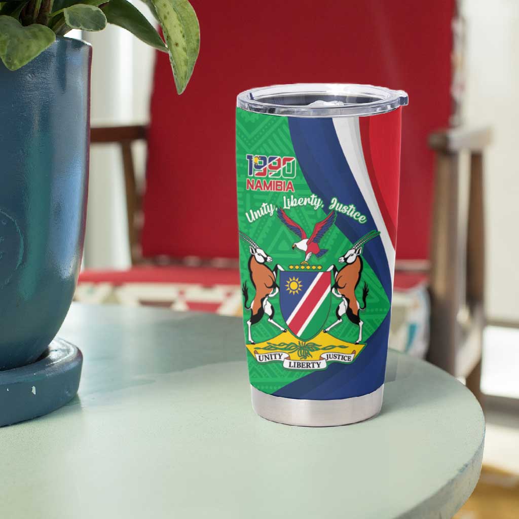Personalised Namibia Tumbler Cup 35th Anniversary Independence Day