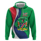 Personalised Namibia Zip Hoodie 35th Anniversary Independence Day