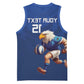 Namibia Rugby Custom Basketball Jersey Eagle Mascot - Sporty Style - African Pride