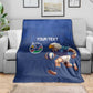 Namibia Rugby Custom Blanket Eagle Mascot - Sporty Style