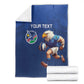 Namibia Rugby Custom Blanket Eagle Mascot - Sporty Style