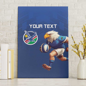 Namibia Rugby Custom Canvas Wall Art Eagle Mascot - Sporty Style