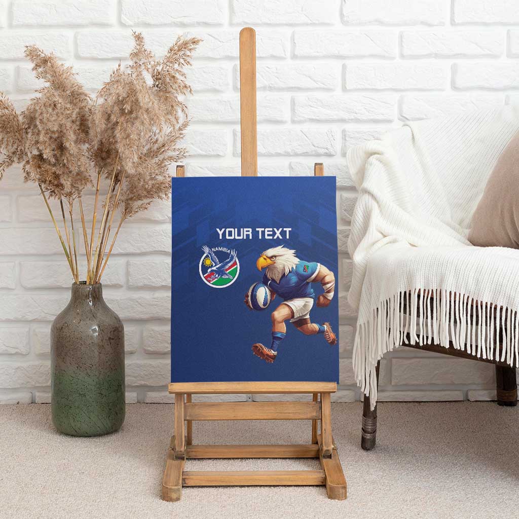 Namibia Rugby Custom Canvas Wall Art Eagle Mascot - Sporty Style