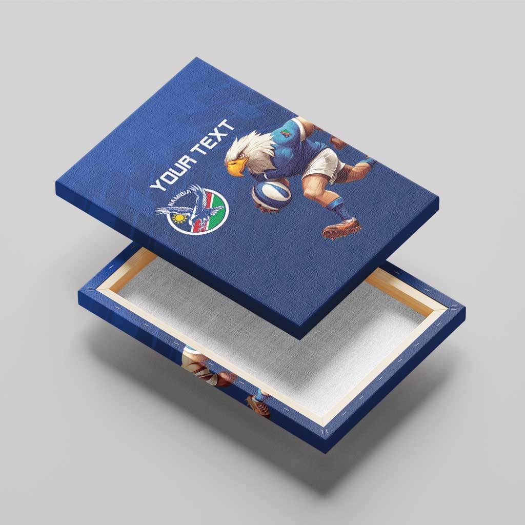Namibia Rugby Custom Canvas Wall Art Eagle Mascot - Sporty Style