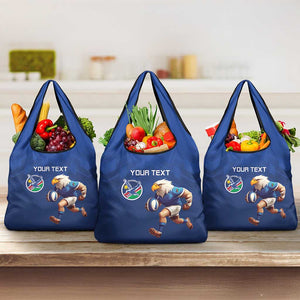 Namibia Rugby Custom Grocery Bag Eagle Mascot - Sporty Style