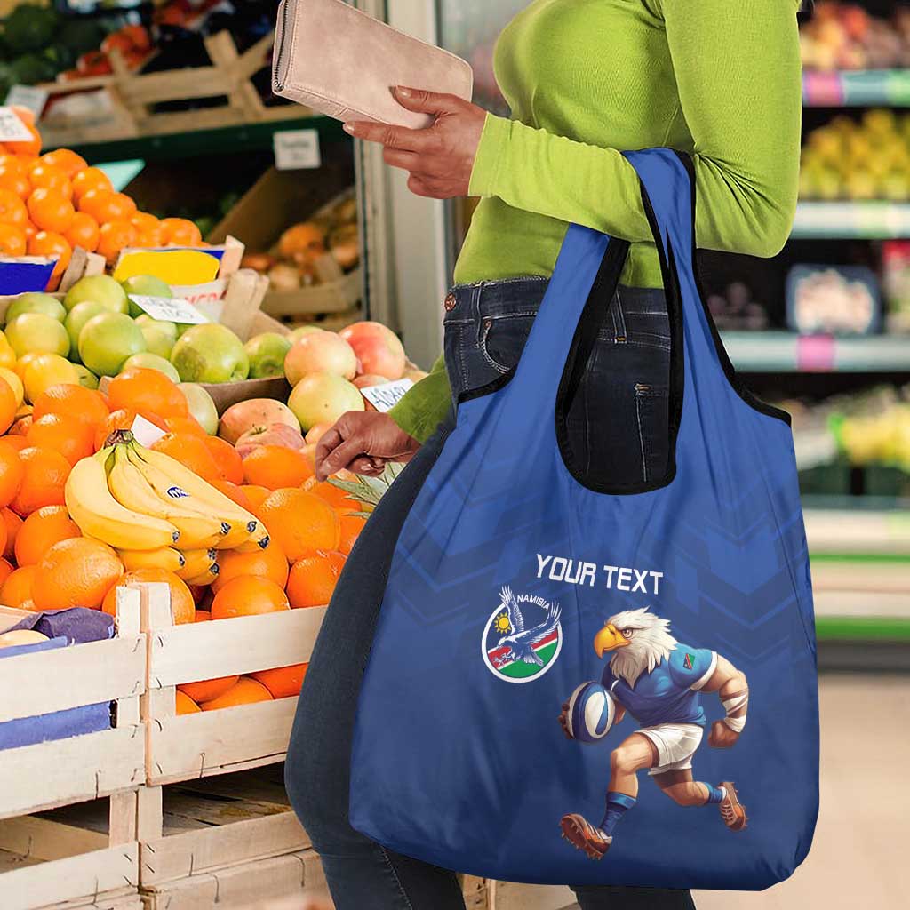 Namibia Rugby Custom Grocery Bag Eagle Mascot - Sporty Style