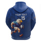 Namibia Rugby Custom Hoodie Eagle Mascot - Sporty Style