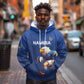 Namibia Rugby Custom Hoodie Eagle Mascot - Sporty Style