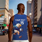 Namibia Rugby Custom Men Tank Top Eagle Mascot - Sporty Style