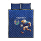 Namibia Rugby Custom Quilt Bed Set Eagle Mascot - Sporty Style