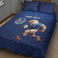 Namibia Rugby Custom Quilt Bed Set Eagle Mascot - Sporty Style
