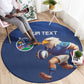 Namibia Rugby Custom Round Carpet Eagle Mascot - Sporty Style