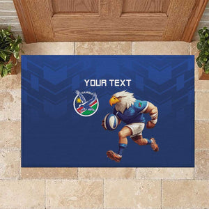 Namibia Rugby Custom Rubber Doormat Eagle Mascot - Sporty Style