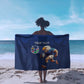 Namibia Rugby Custom Sarong Eagle Mascot - Sporty Style