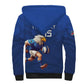 Namibia Rugby Custom Sherpa Hoodie Eagle Mascot - Sporty Style