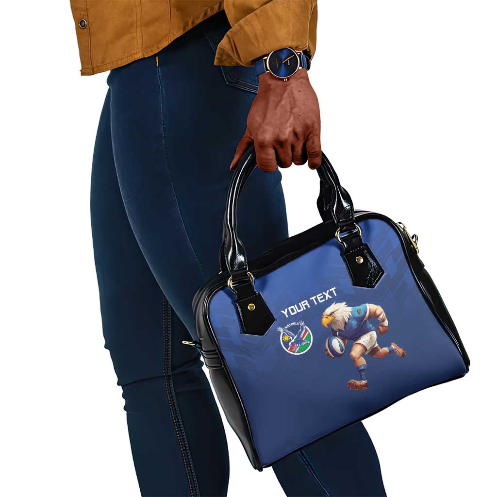 Namibia Rugby Custom Shoulder Handbag Eagle Mascot - Sporty Style