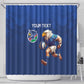 Namibia Rugby Custom Shower Curtain Eagle Mascot - Sporty Style