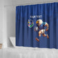 Namibia Rugby Custom Shower Curtain Eagle Mascot - Sporty Style