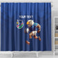Namibia Rugby Custom Shower Curtain Eagle Mascot - Sporty Style
