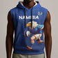 Namibia Rugby Custom Sleeveless Hoodie Eagle Mascot - Sporty Style - African Pride