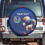 Namibia Rugby Custom Spare Tire Cover Eagle Mascot - Sporty Style