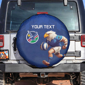Namibia Rugby Custom Spare Tire Cover Eagle Mascot - Sporty Style