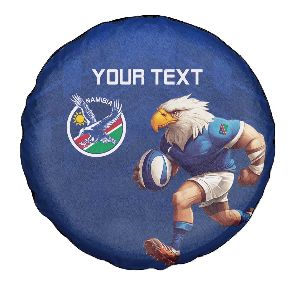 Namibia Rugby Custom Spare Tire Cover Eagle Mascot - Sporty Style