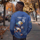 Namibia Rugby Custom Sweatshirt Eagle Mascot - Sporty Style