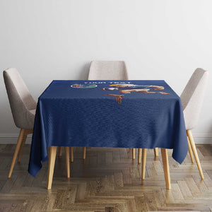 Namibia Rugby Custom Tablecloth Eagle Mascot - Sporty Style