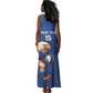 Namibia Rugby Custom Tank Maxi Dress Eagle Mascot - Sporty Style