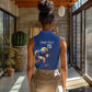 Namibia Rugby Custom Women Sleeveless Polo Shirt Eagle Mascot - Sporty Style