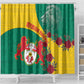 Personalised Togo Shower Curtain Coat Of Arms - African Mix Rose Pattern