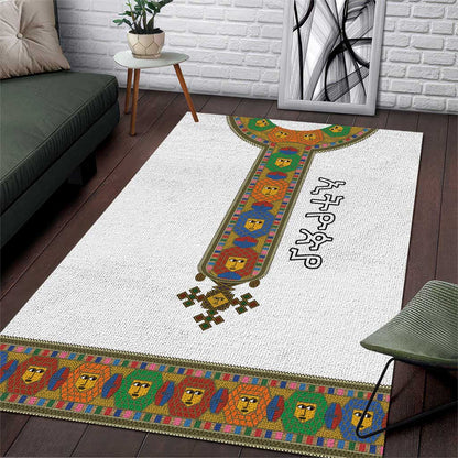 Ethiopia Saba Kemis Habesha Style Area Rug