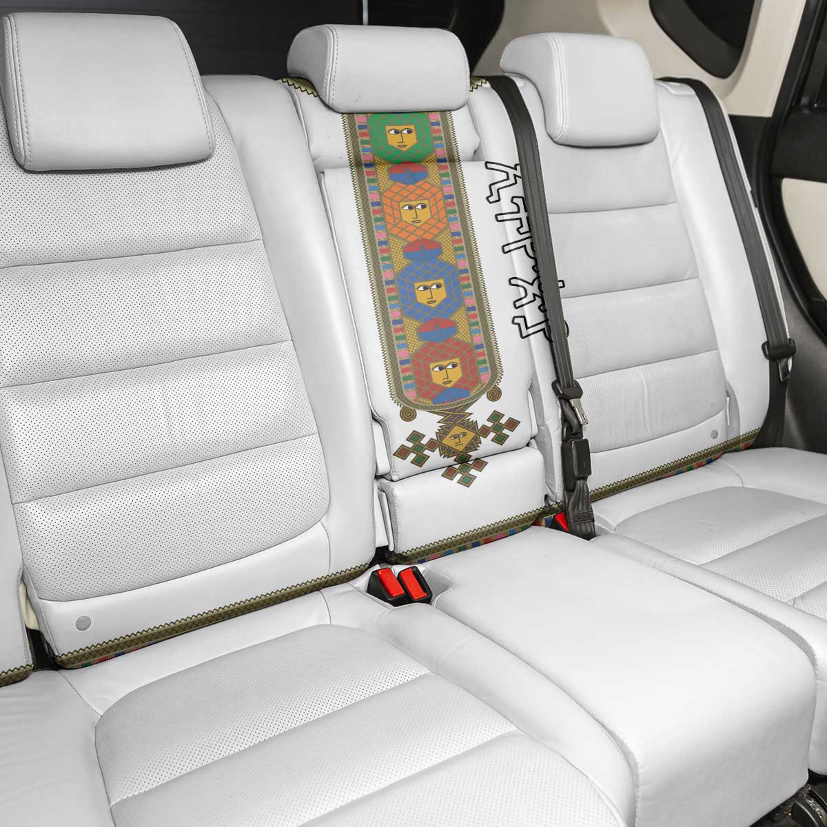 Ethiopia Saba Kemis Habesha Style Back Car Seat Cover