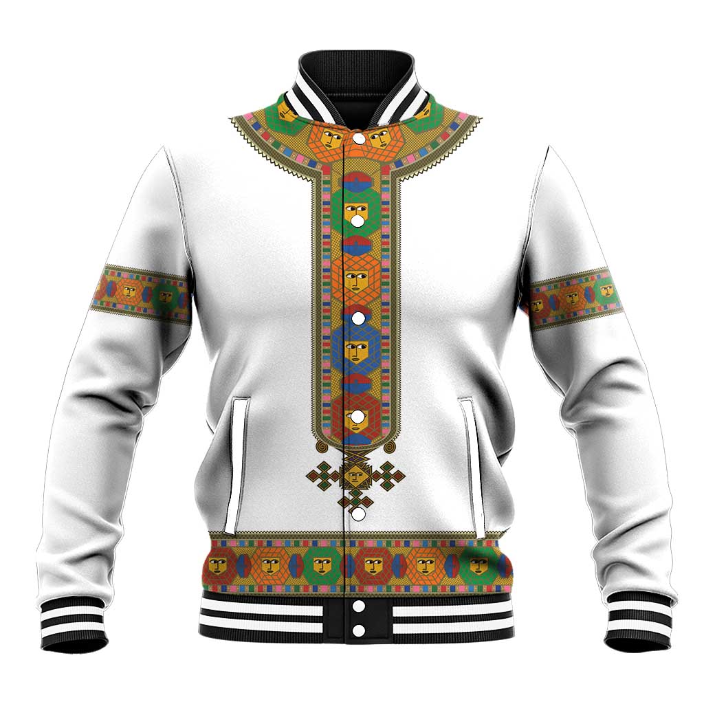 Ethiopia Saba Kemis Habesha Style Baseball Jacket