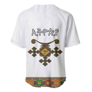 Ethiopia Saba Kemis Habesha Style Baseball Jersey
