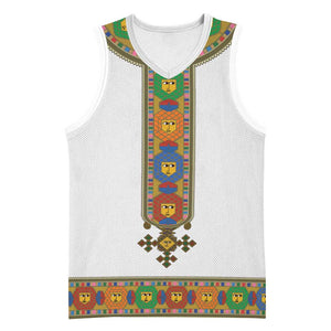 Ethiopia Saba Kemis Habesha Style Basketball Jersey - African Pride