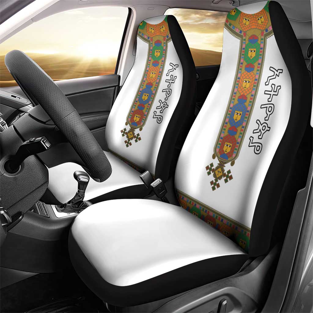 Ethiopia Saba Kemis Habesha Style Car Seat Cover