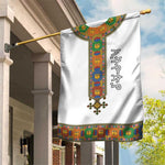 Ethiopia Saba Kemis Habesha Style Garden Flag