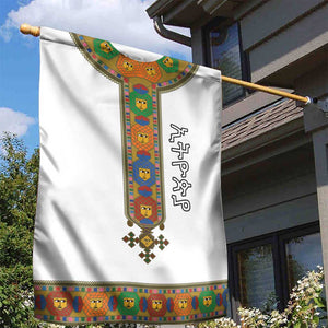 Ethiopia Saba Kemis Habesha Style Garden Flag