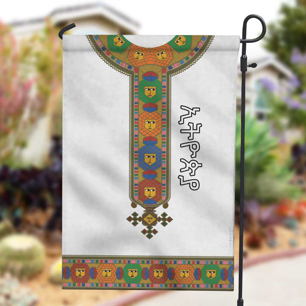 Ethiopia Saba Kemis Habesha Style Garden Flag